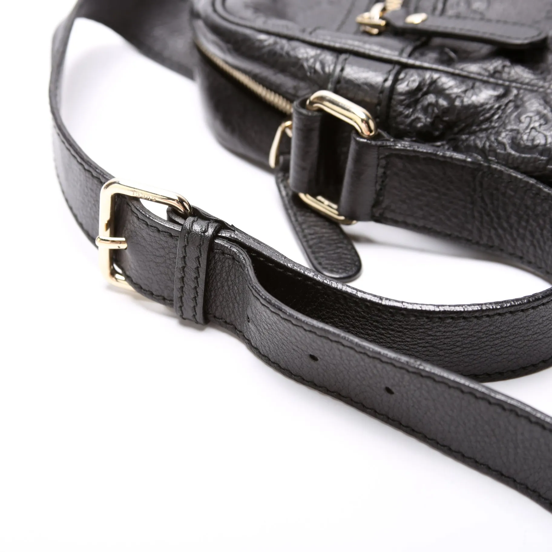 201448 Guccissima Leather Messenger Bag