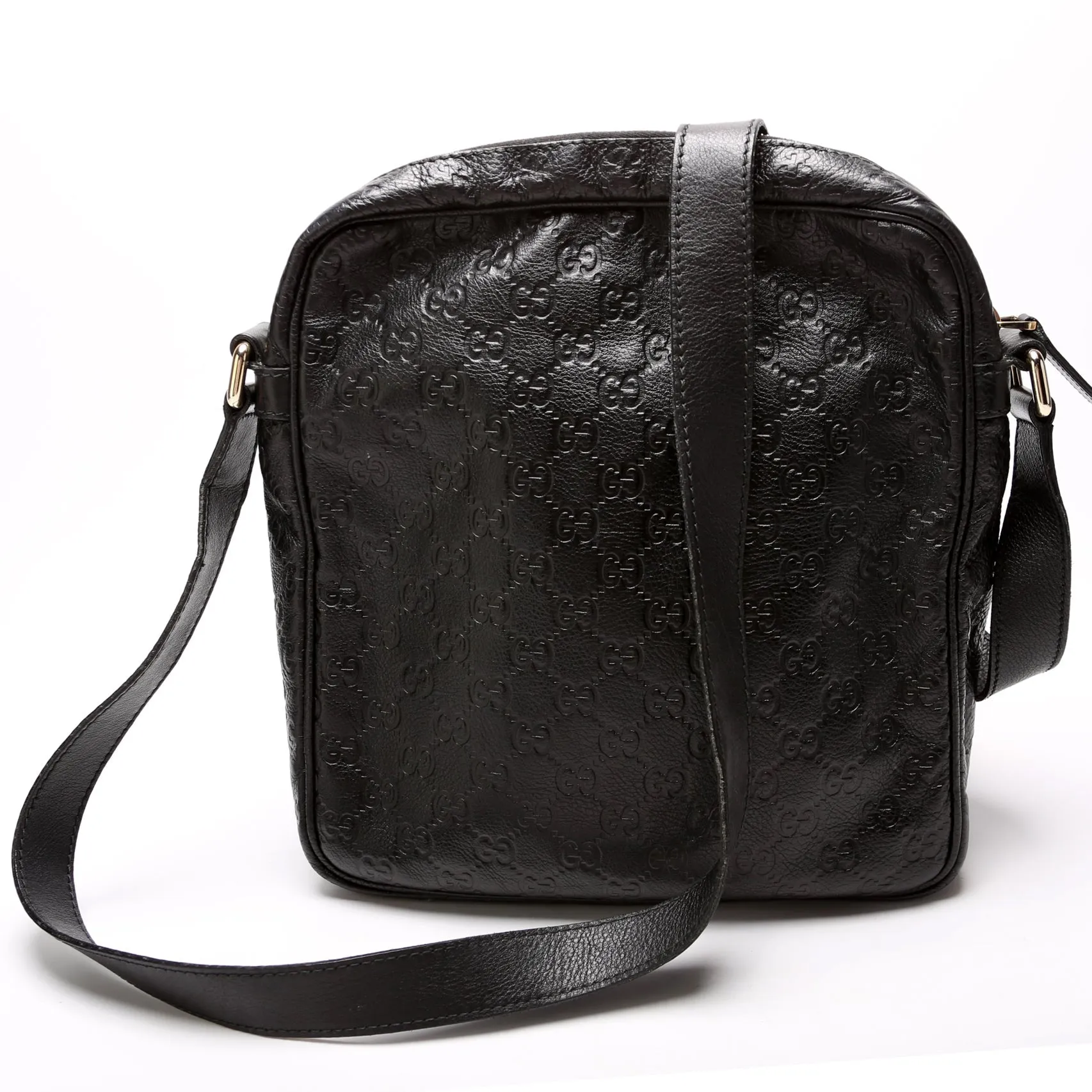 201448 Guccissima Leather Messenger Bag