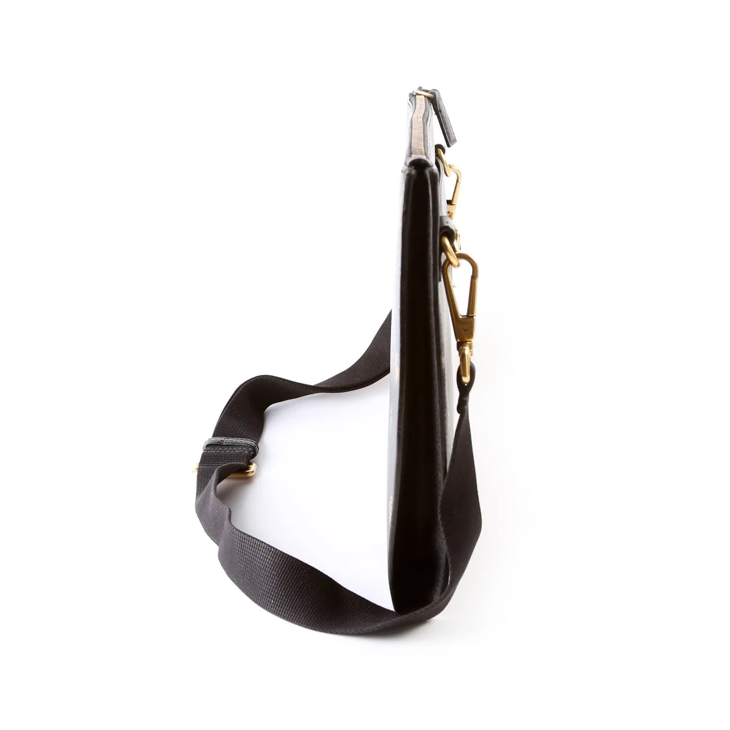 450976 Bee Star Leather Messenger Bag