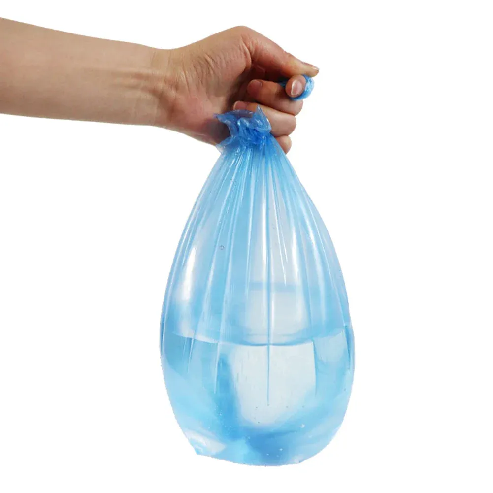 5 Rolls 100Pcs Household Disposable Trash Pouch Kitchen Storage Garbage Bags Cleaning Waste Bag Plastic Bag bolsas de basura