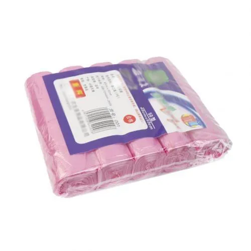 5 Rolls 100Pcs Household Disposable Trash Pouch Kitchen Storage Garbage Bags Cleaning Waste Bag Plastic Bag bolsas de basura