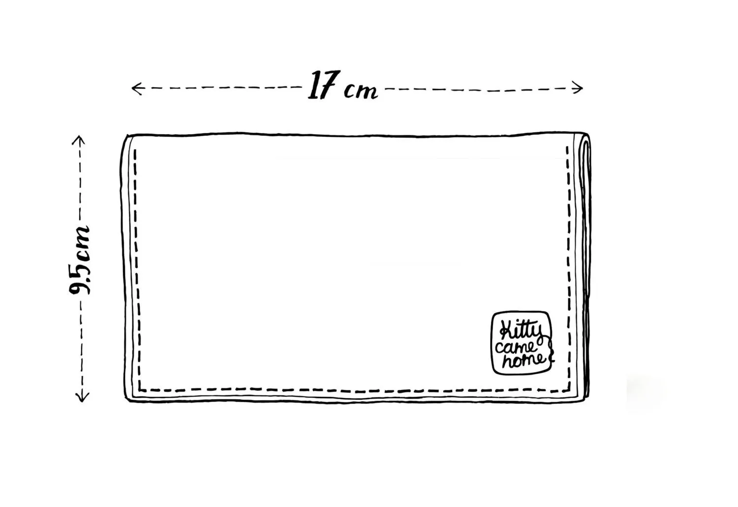 Bi-fold Mini - The night garden