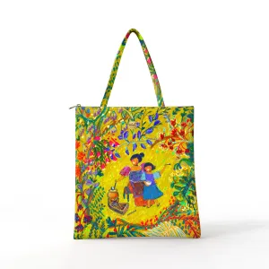 Bibsisita Tote Bag Velvet - Almusal