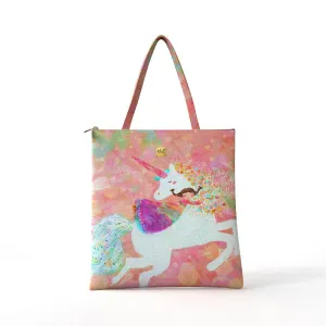 Bibsisita Tote Bag Velvet- Believe