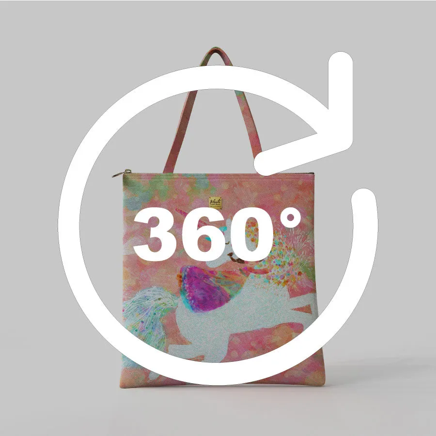 Bibsisita Tote Bag Velvet- Believe