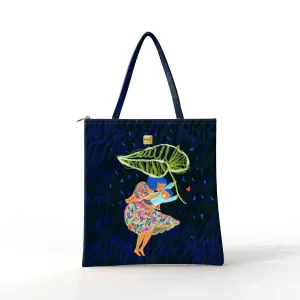 Bibsisita Tote Bag Velvet - Tickle