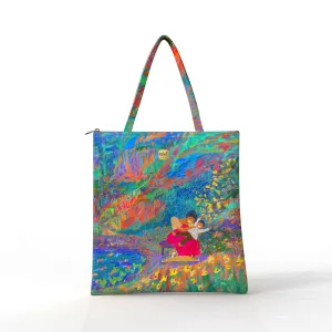Bibsisita Tote Bag Velvet - Time Is Love
