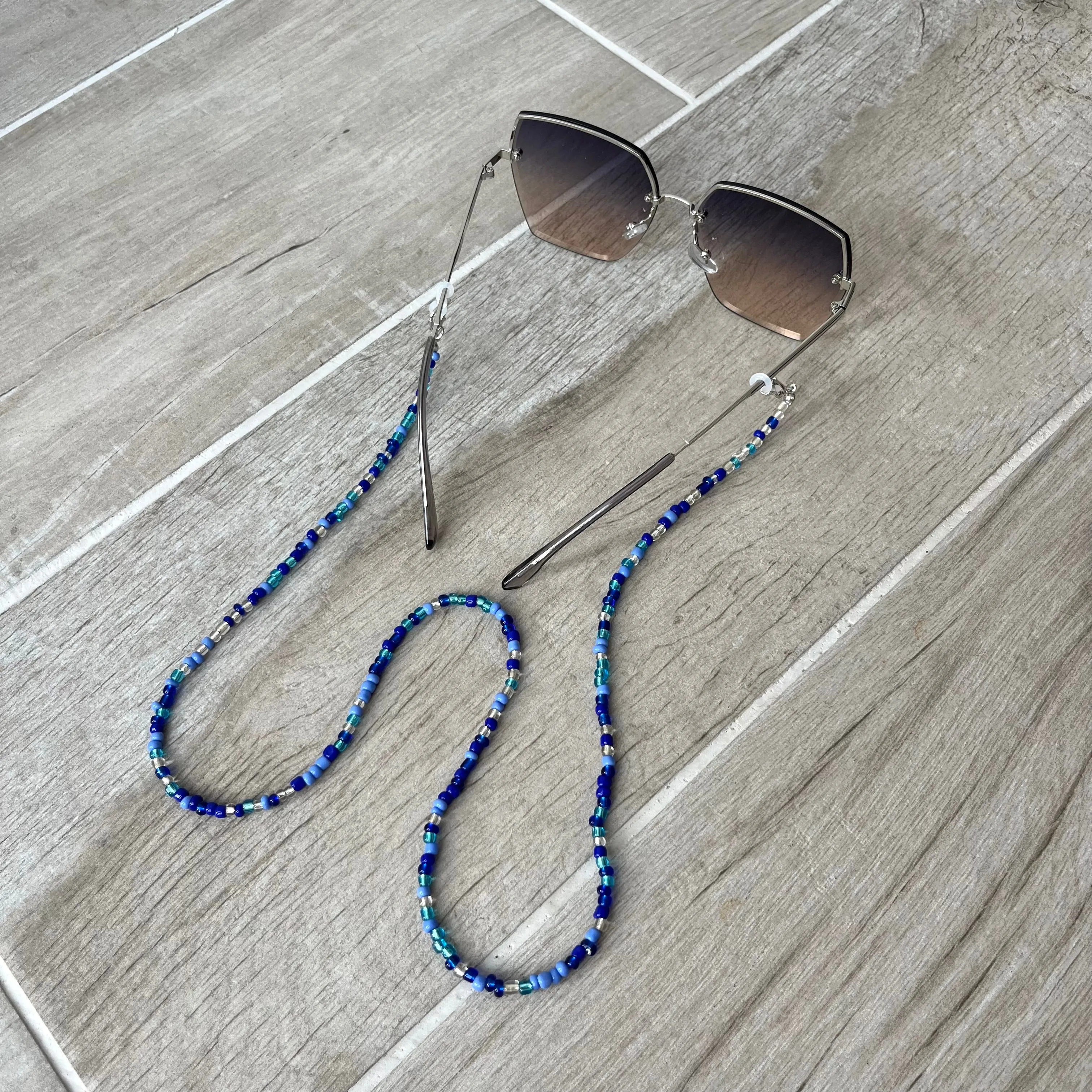 Blue Glasses Chain