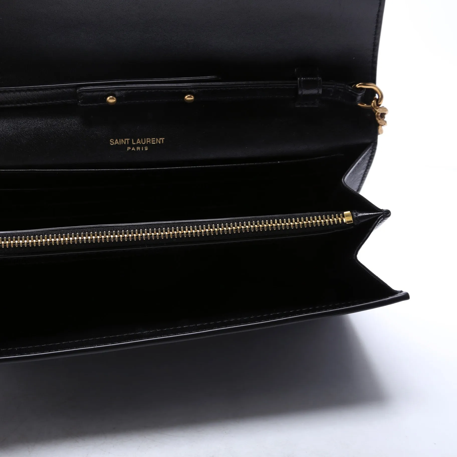 Cassandre Chain Wallet Black