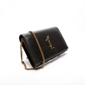 Cassandre Chain Wallet Black
