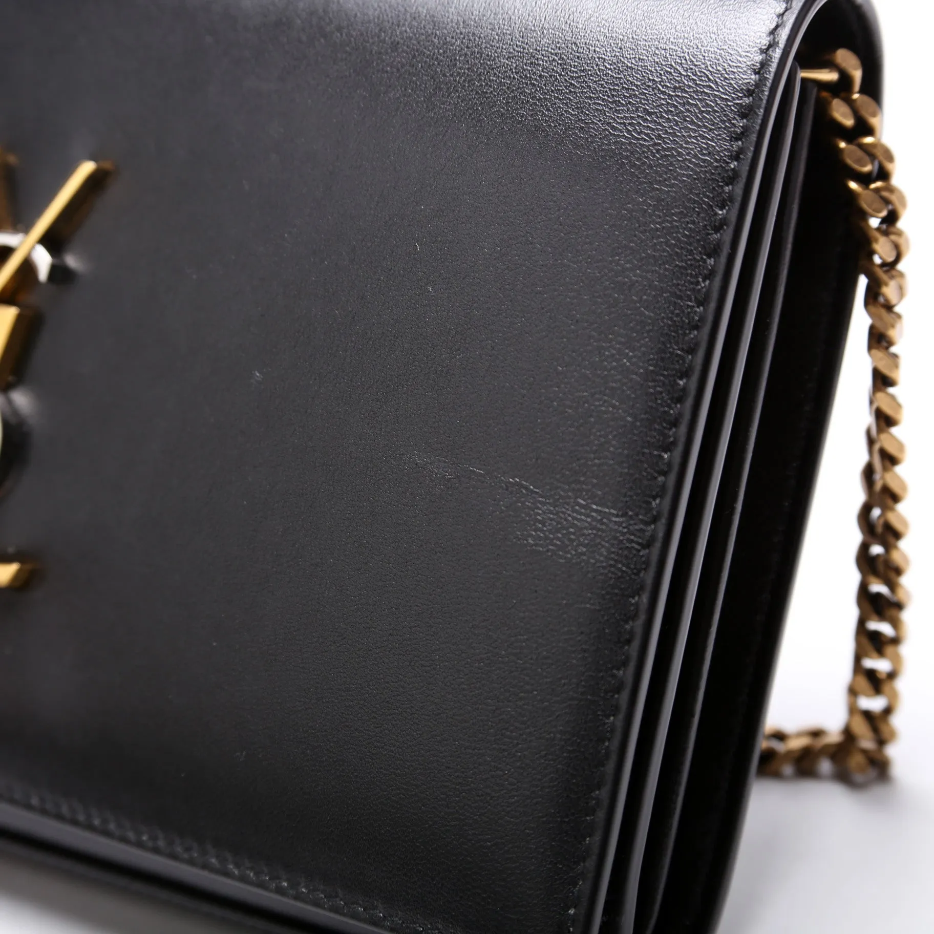 Cassandre Chain Wallet Black