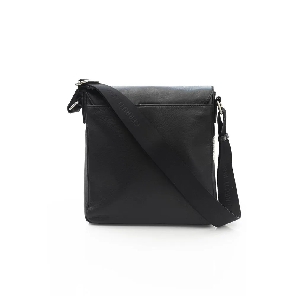 Cerruti 1881 Yellow Leather Men Messenger Men's Bag