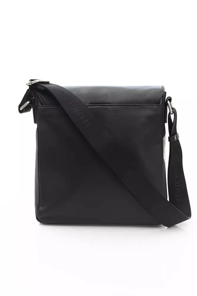 Cerruti 1881 Yellow Leather Men Messenger Men's Bag