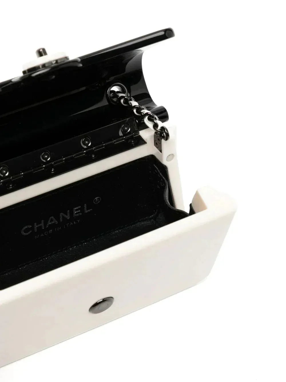 CHANEL Colour-Block Flap Bag Minaudiere