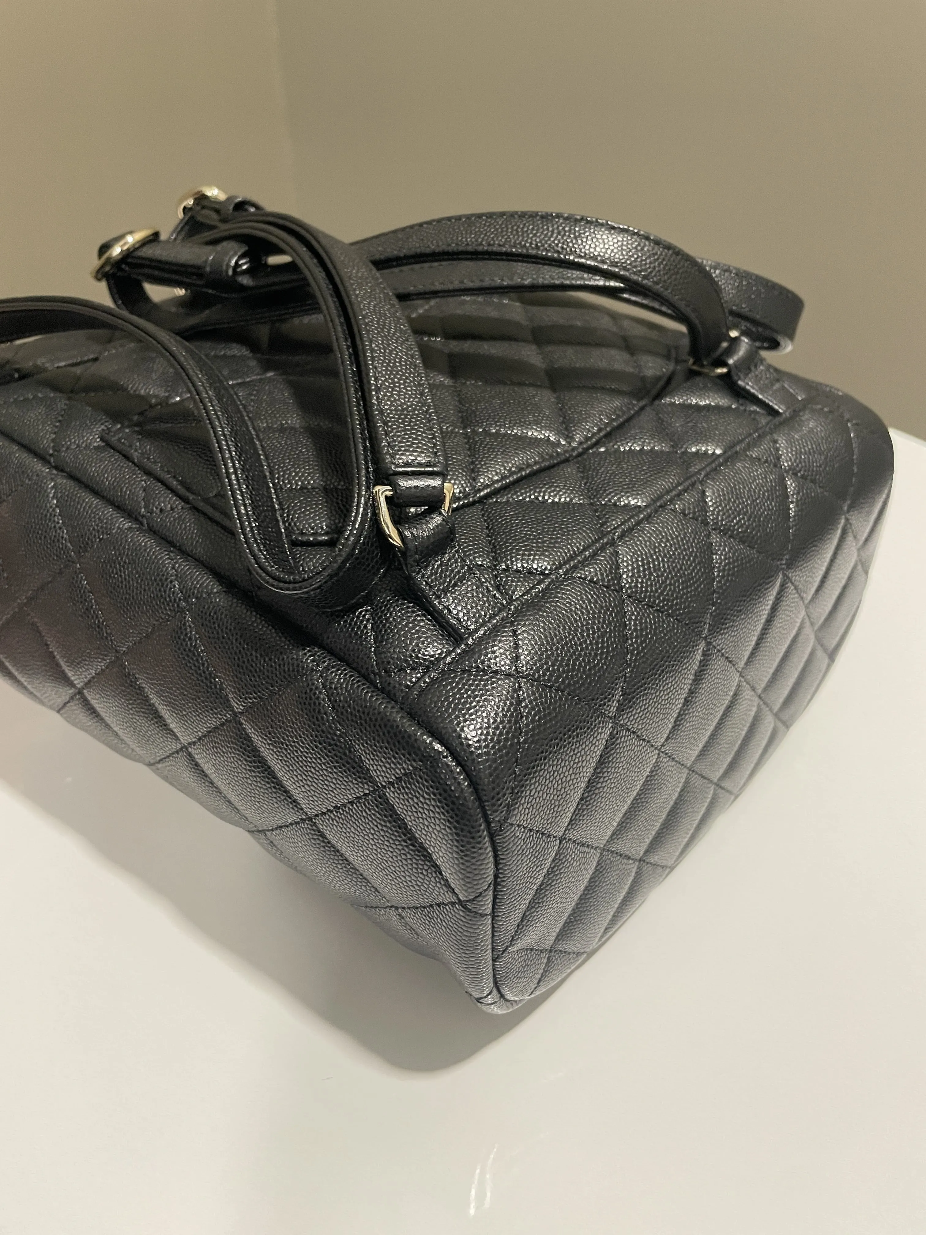 Chanel Urban Spirit Backpack Black Caviar