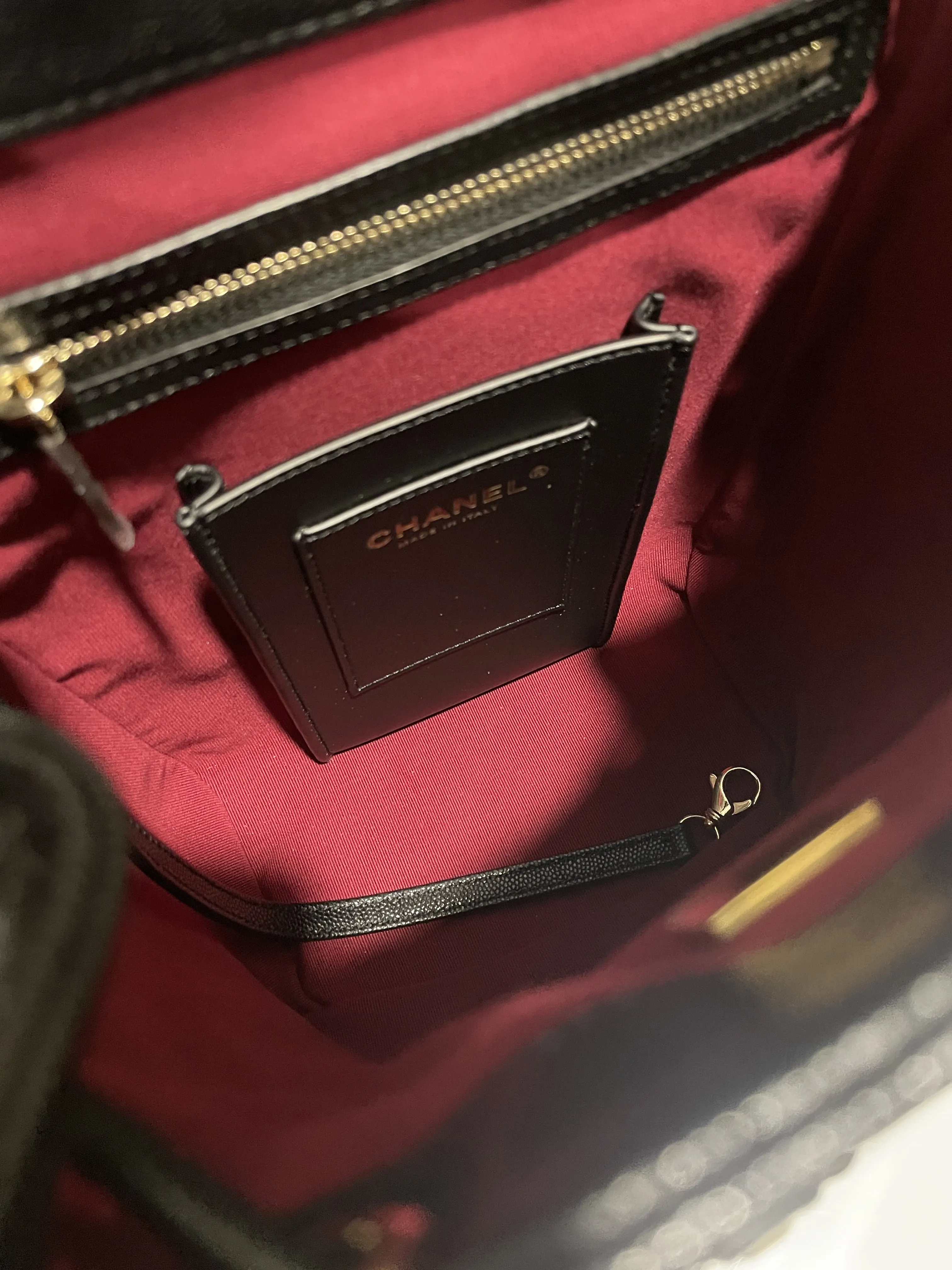 Chanel Urban Spirit Backpack Black Caviar