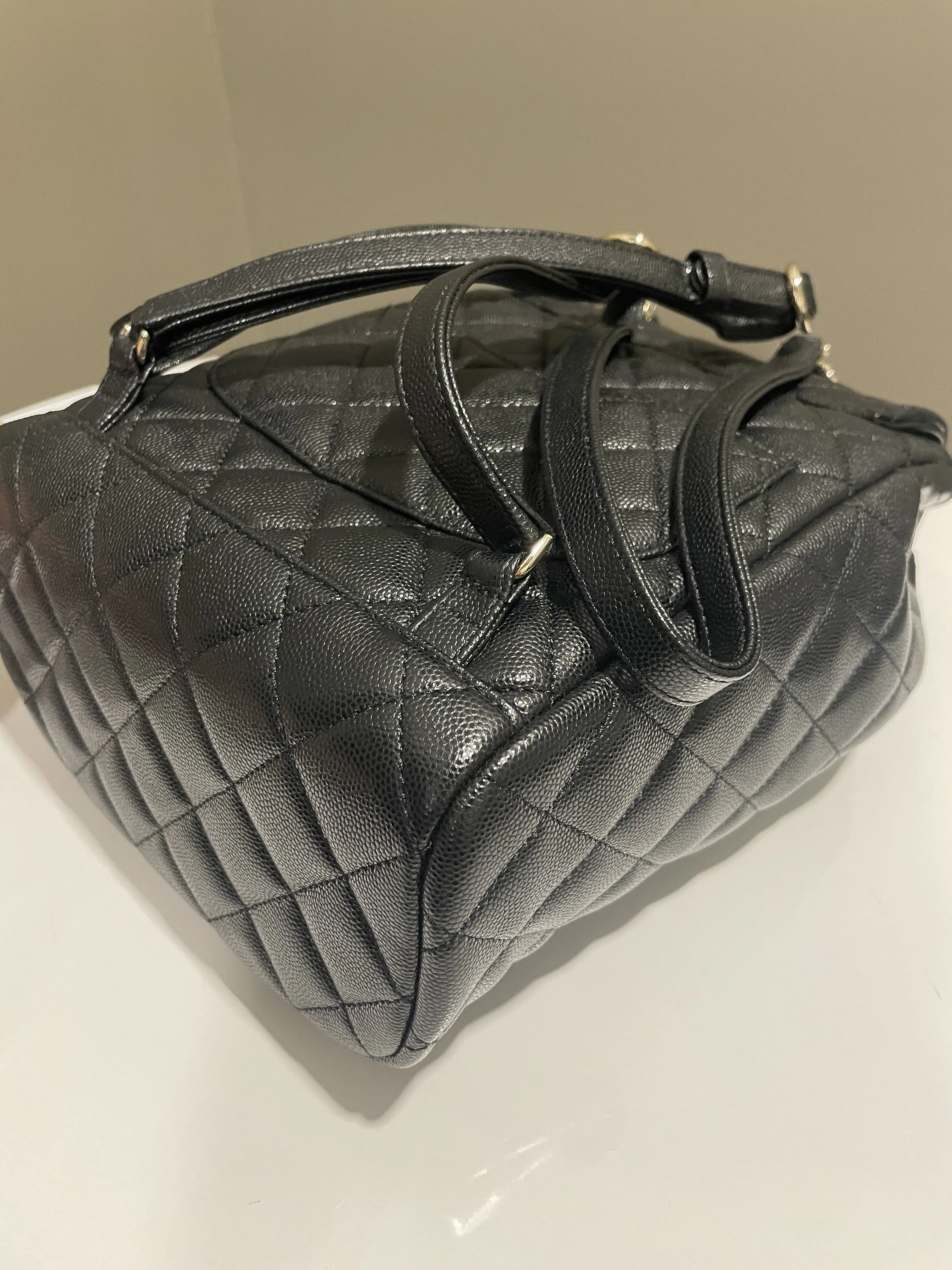 Chanel Urban Spirit Backpack Black Caviar