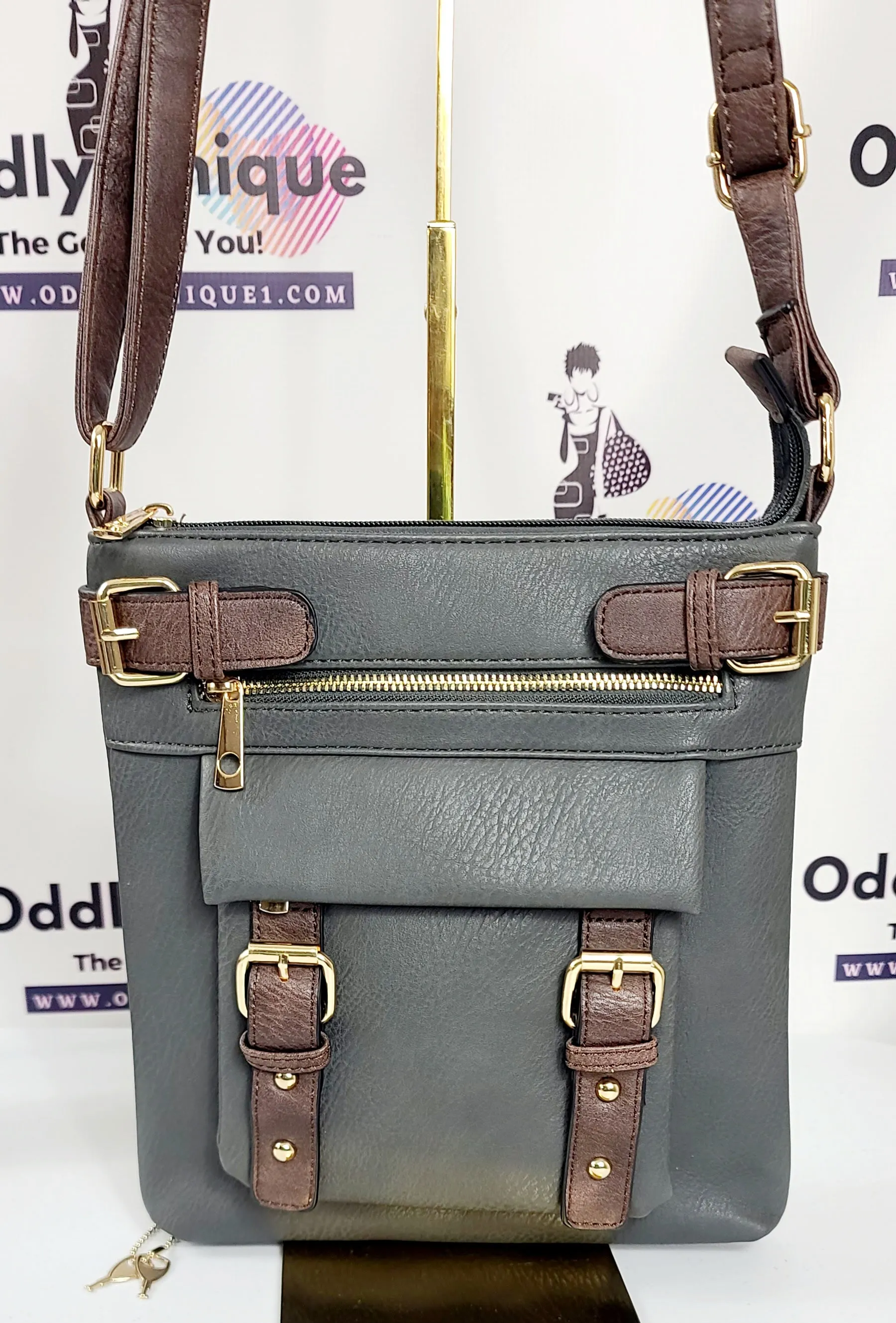 Conceal Carry Messenger Bag