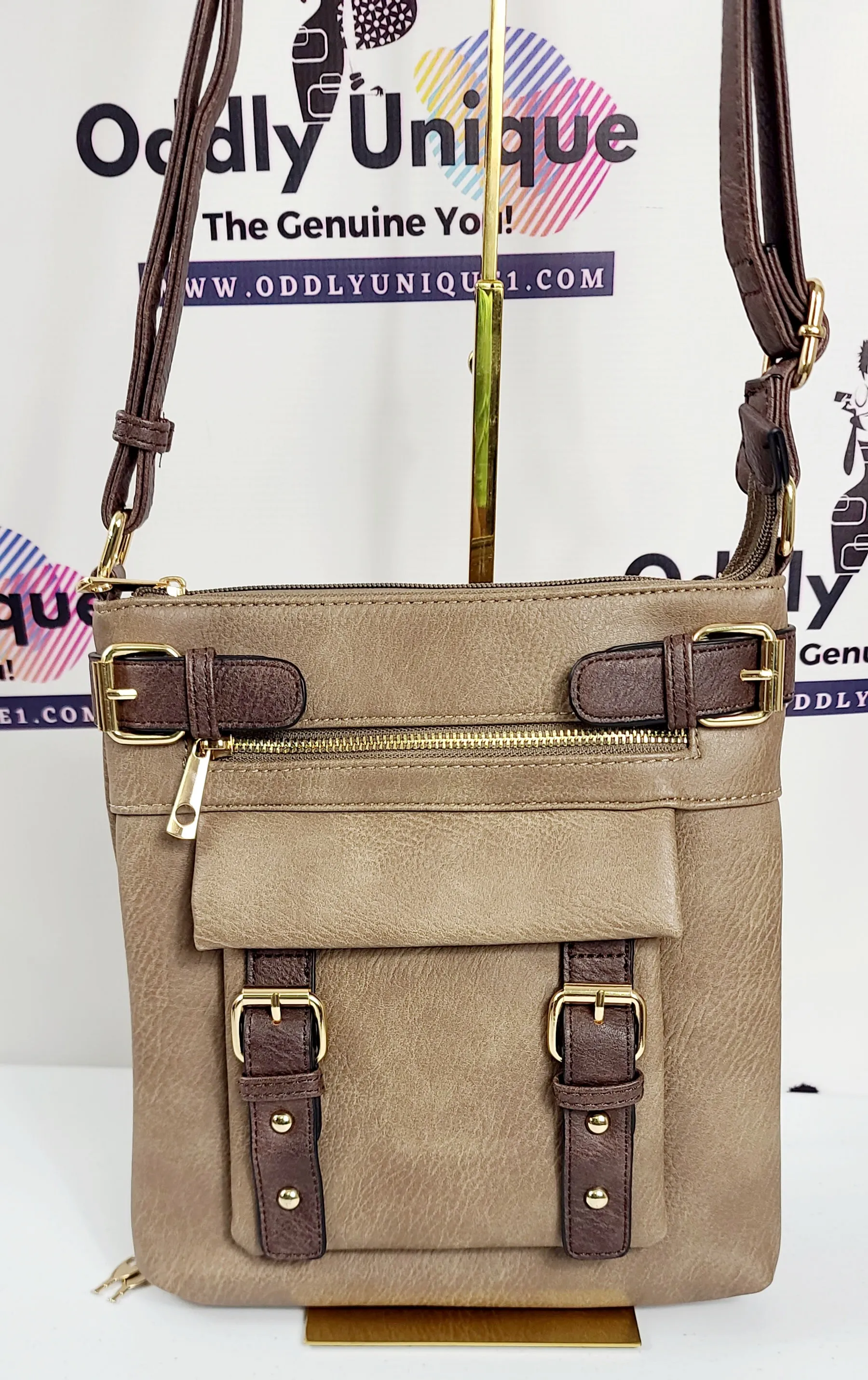 Conceal Carry Messenger Bag