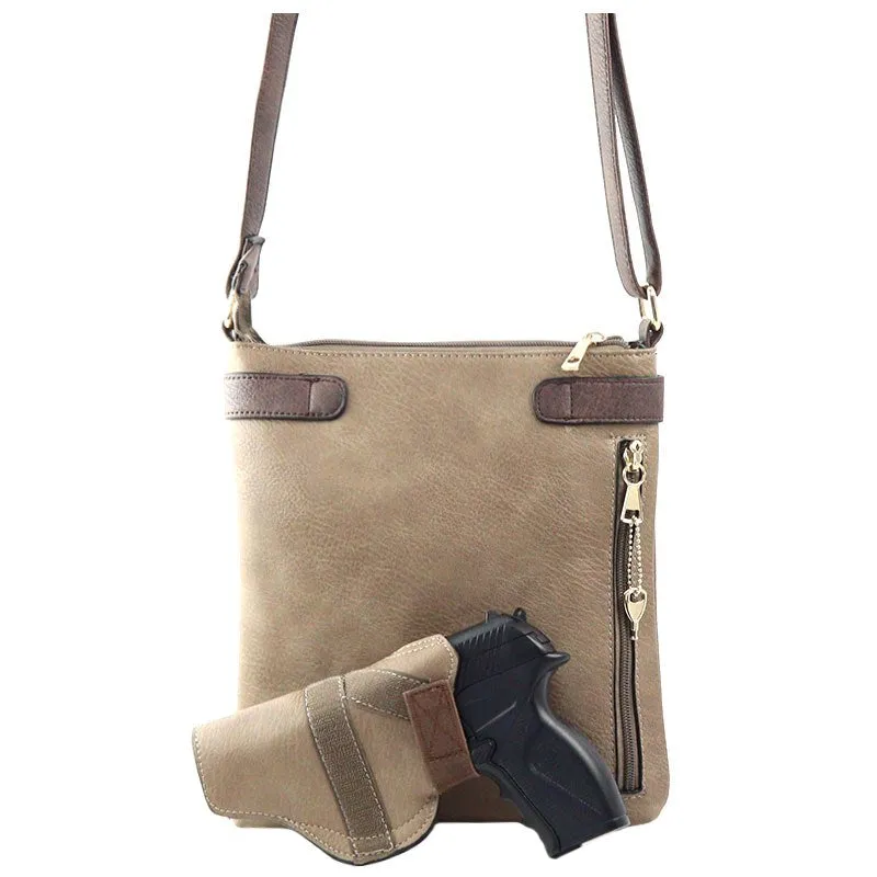 Conceal Carry Messenger Bag