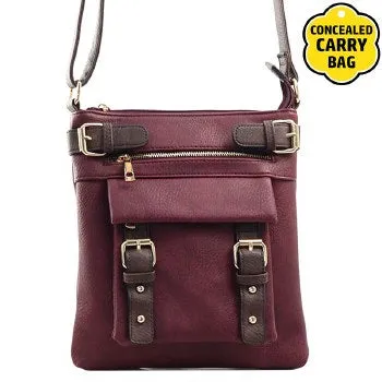 Conceal Carry Messenger Bag