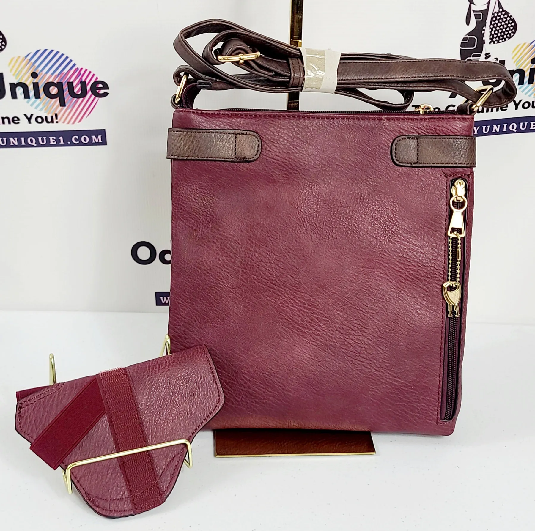 Conceal Carry Messenger Bag