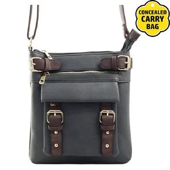 Conceal Carry Messenger Bag