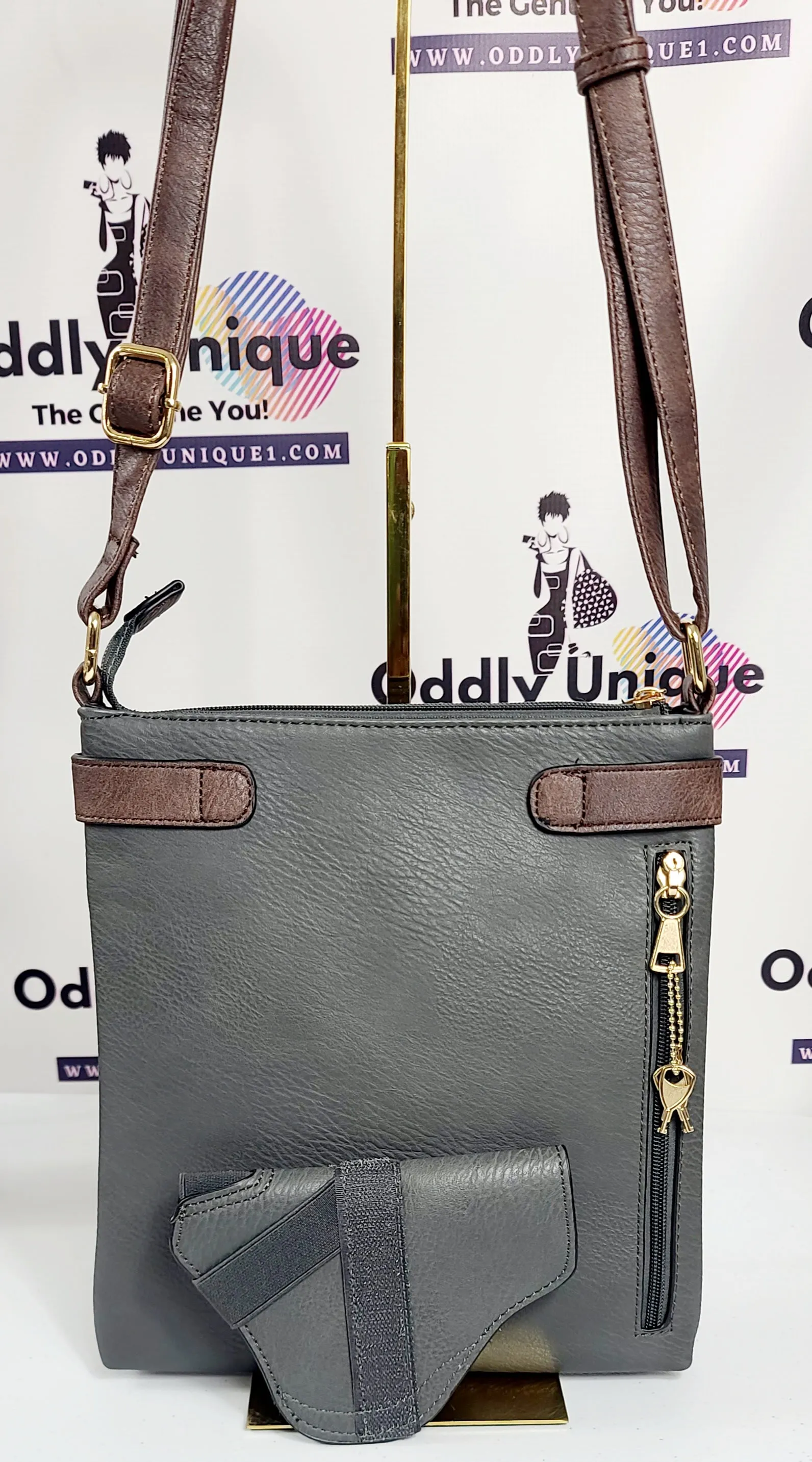 Conceal Carry Messenger Bag