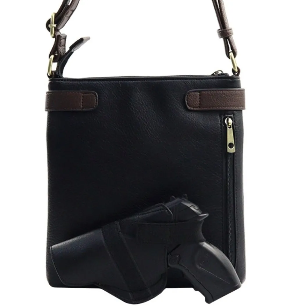 Conceal Carry Messenger Bag