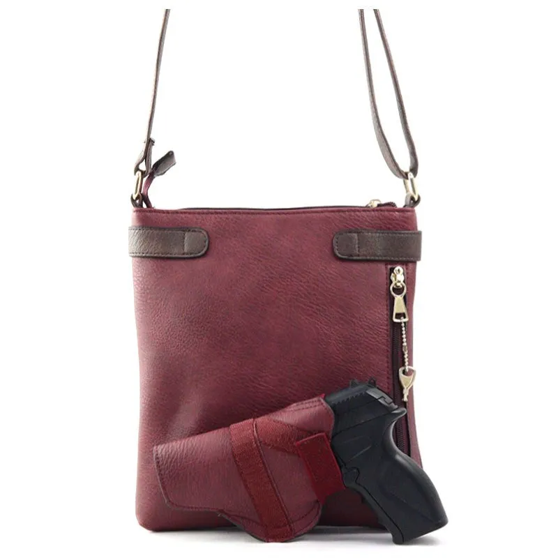 Conceal Carry Messenger Bag