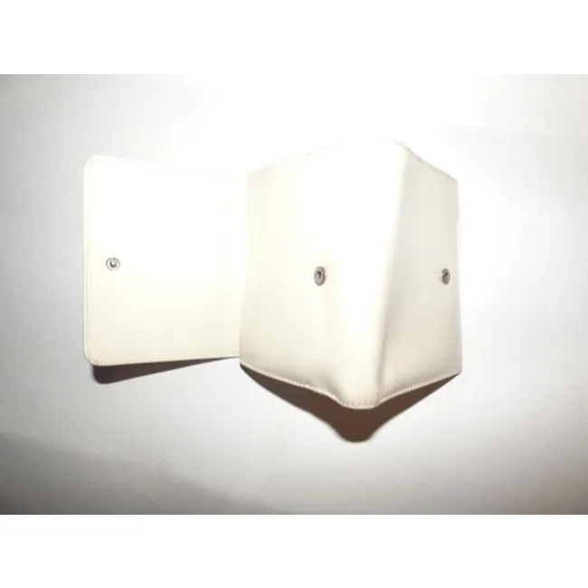 Gucci Ivory Patent Leather Tom Ford Era Tri Fold Wallet