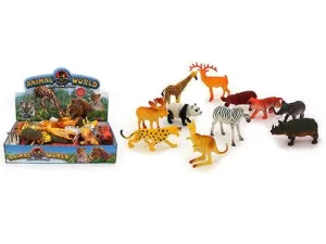 Hard Plastic Wild Animals