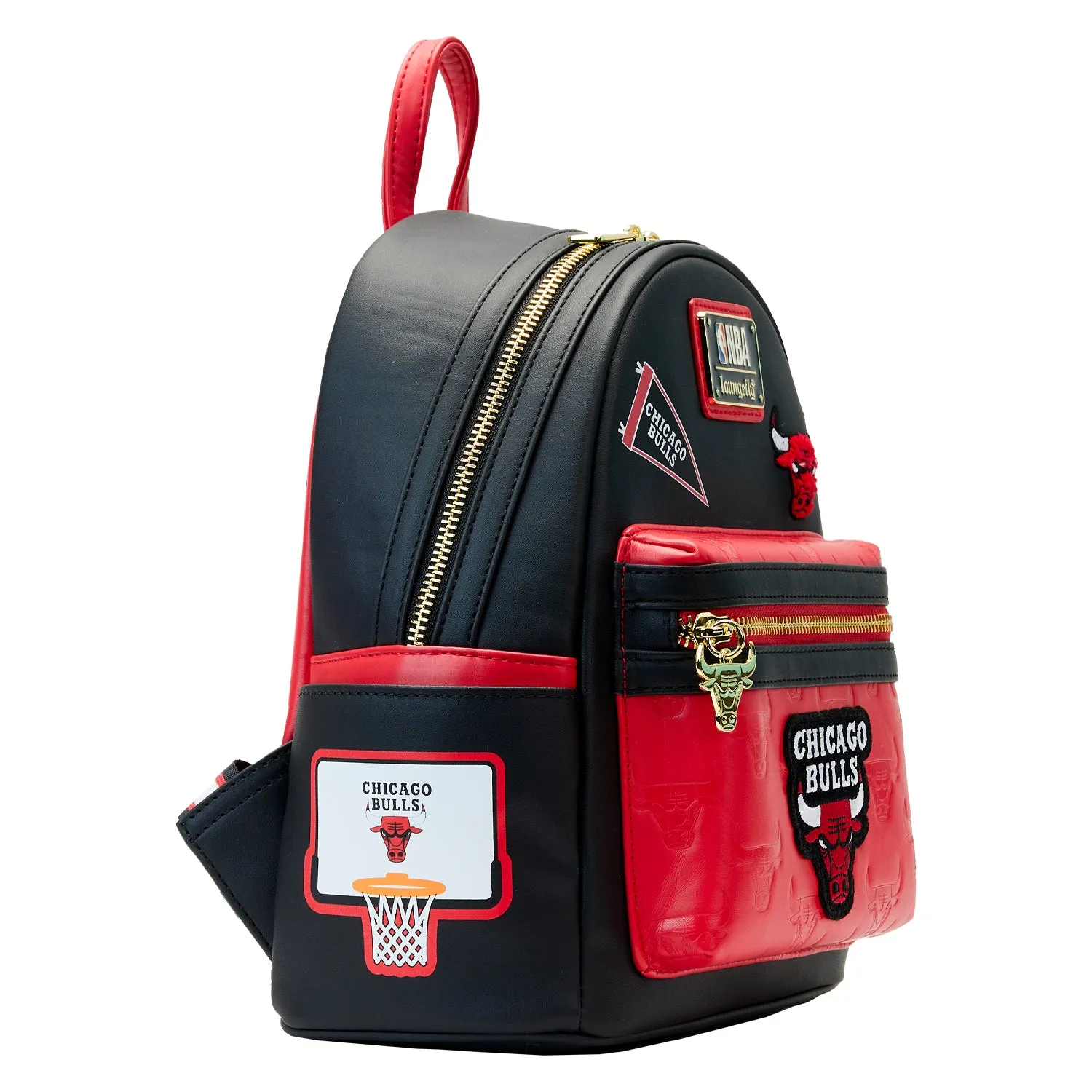 LF NBA Chicago Bulls Patch Icons Mini Backpack