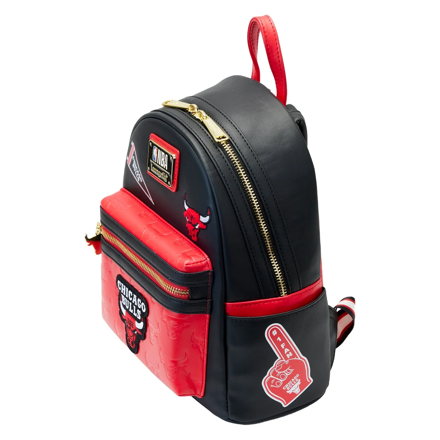 LF NBA Chicago Bulls Patch Icons Mini Backpack