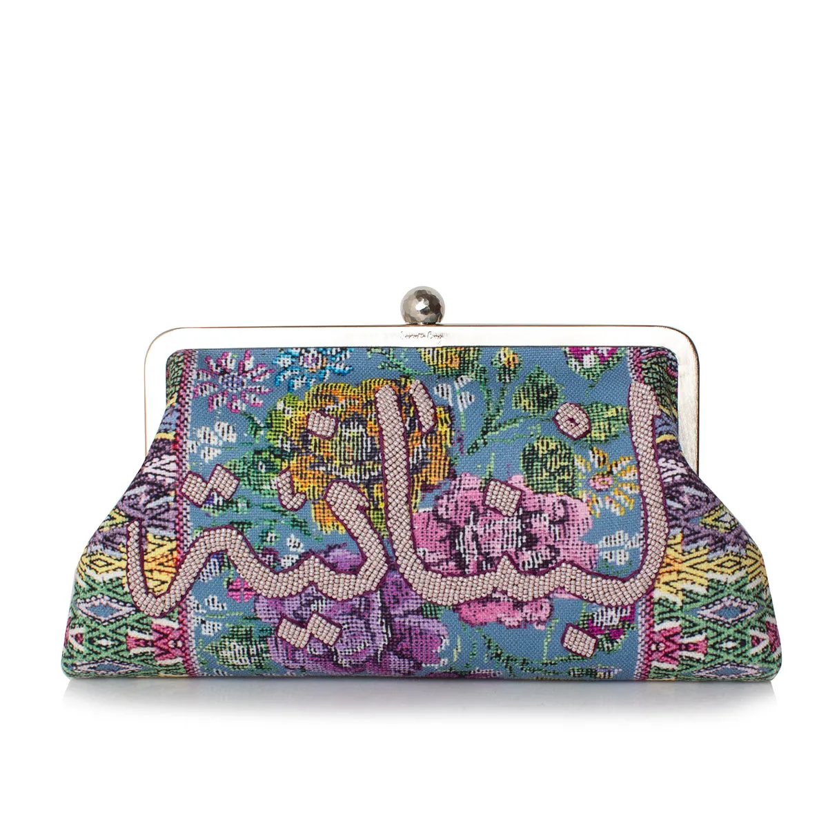 LOUBNANIYA PINK ON MEXICAN FLORAL PASTEL CLASSIC BAG