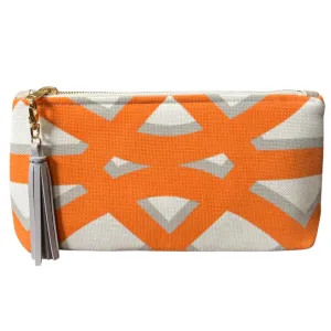 Orange Lattice Clutch