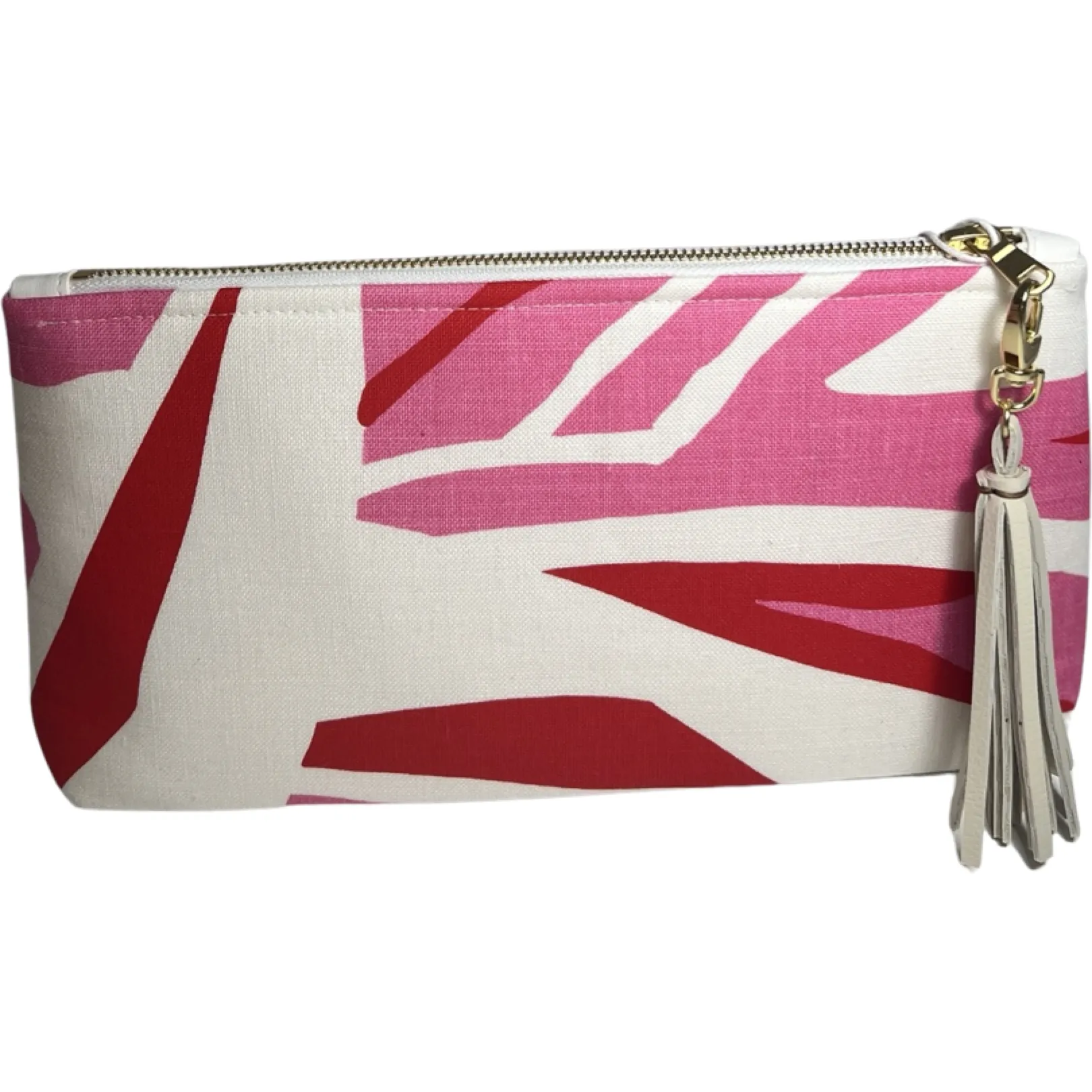 Pink Abstract Clutch