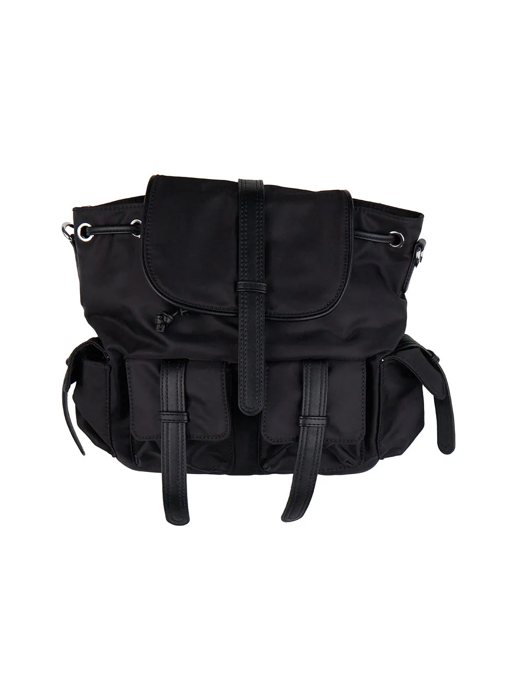 Urban Strapped Backpack with Pockets CJ529