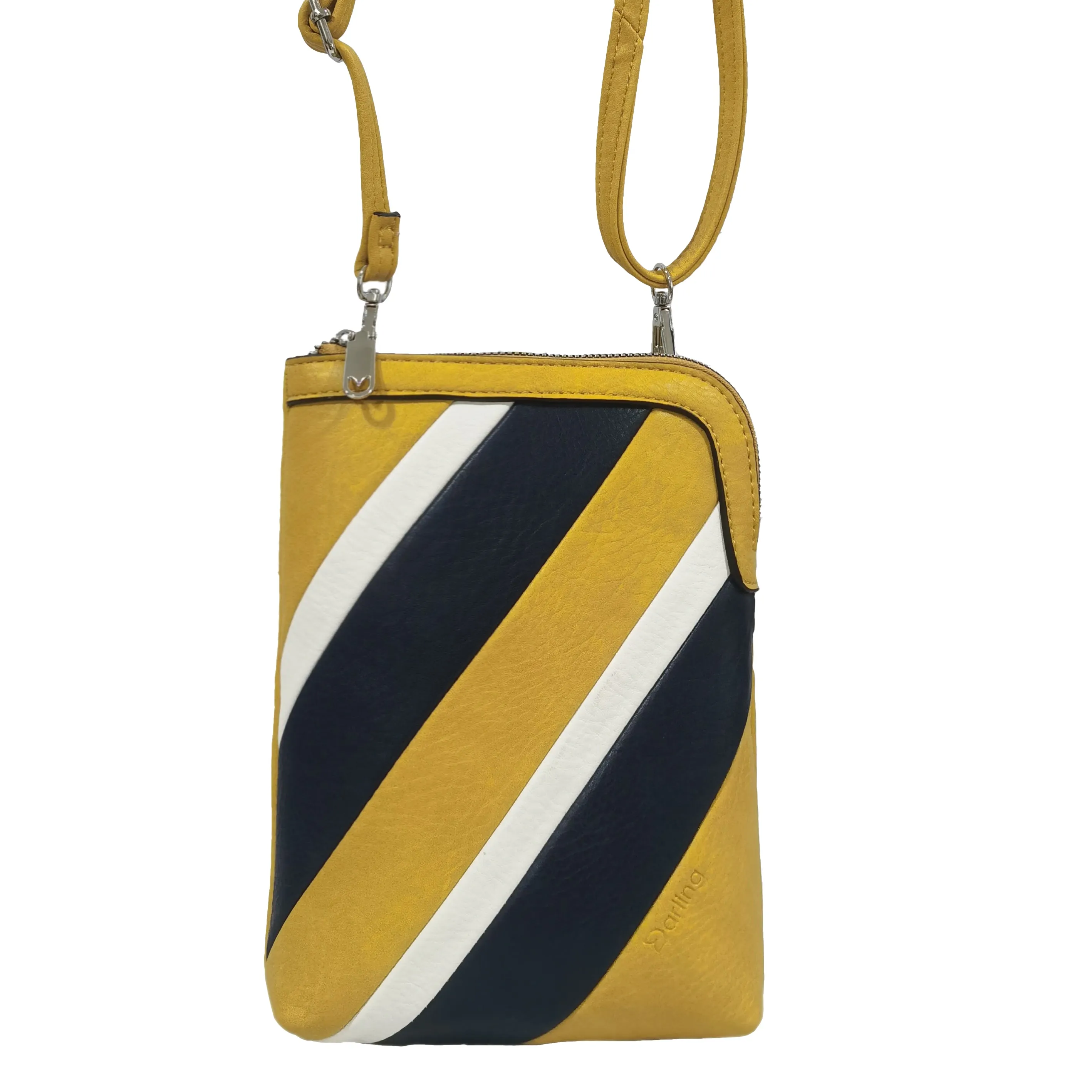 YD8022 - Strip Color CrossBody Bag - 5 Colors